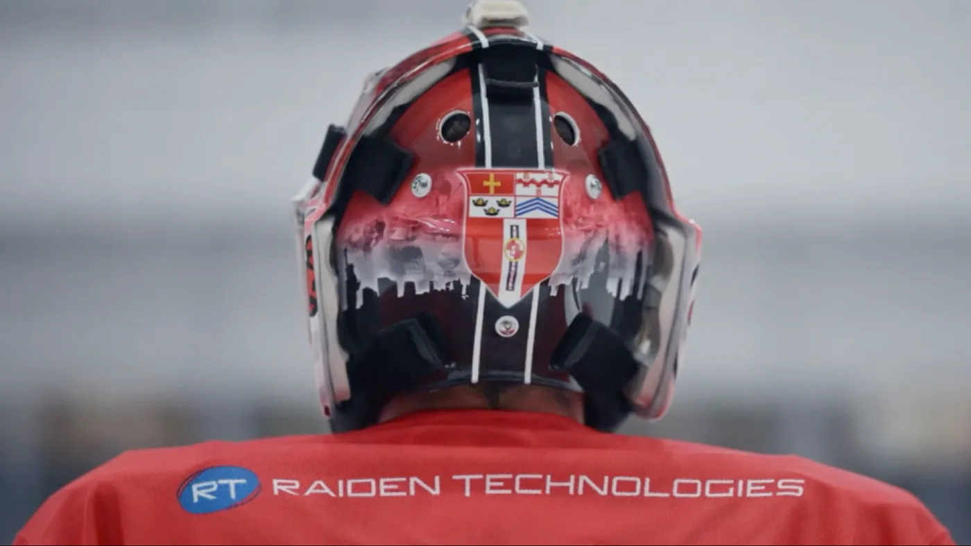 Sydney Bears jersey with Raiden Technologies sponsorship branding
